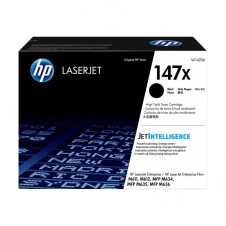 HP 147X Black LaserJet Toner Cartridge 25.200 pages HP 147X Black LaserJet Toner Cartridge 25.200 pages