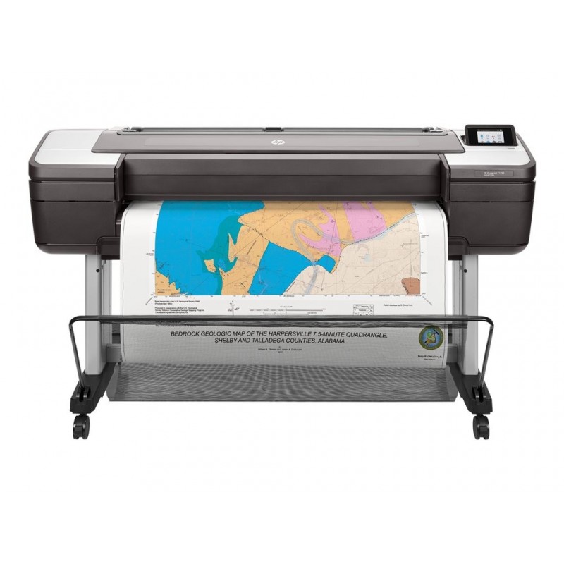 HP DesignJet Managed T1700dr 44-in PostScript Printer