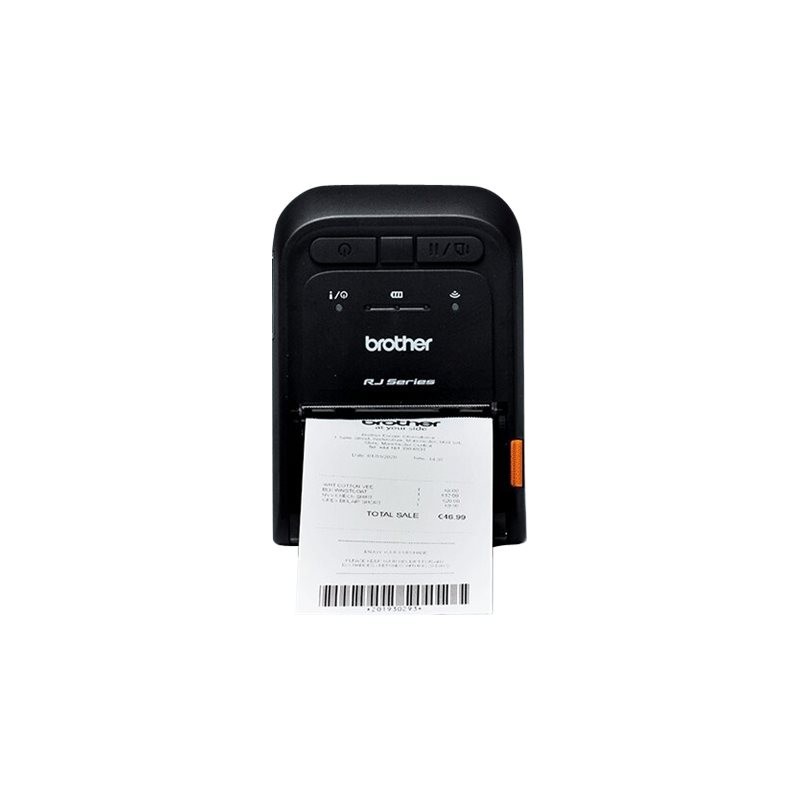 BROTHER RuggedJet RJ-2035B Receipt printer direct thermal Roll 57mm 203dpi 101.6mm/sec USB 2.0 NFC Bluetooth 5.0 BROTHER RuggedJet RJ-2035B Receipt printer direct thermal Roll 57mm 203dpi 101.6mm/sec USB 2.0 NFC Bluetooth 5.0