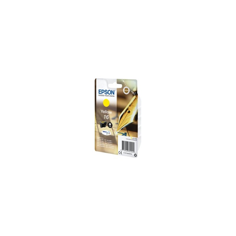 EPSON C13T16244012 Tusz Epson T1624 yellow DURABrite 3,1 ml WF-2010/25x0