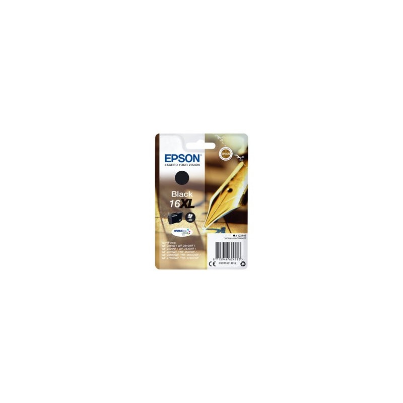 EPSON C13T16314012 Tusz Epson T1631 XL black DURABrite 12,9 ml WF-2010/25x0