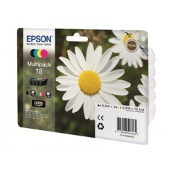 EPSON C13T18064012 Zestaw Epson T1806 CMYK MultiPack XP- 102/202/205/302/305/402/405/405WH