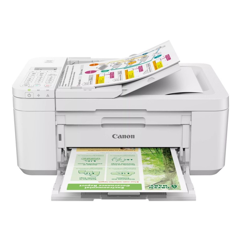 CANON PIXMA TR4651 WH color inkjet MFP Wi-Fi Print Copy Scan Fax Cloud 8.8 ipm mono / 4.4 ipm colour