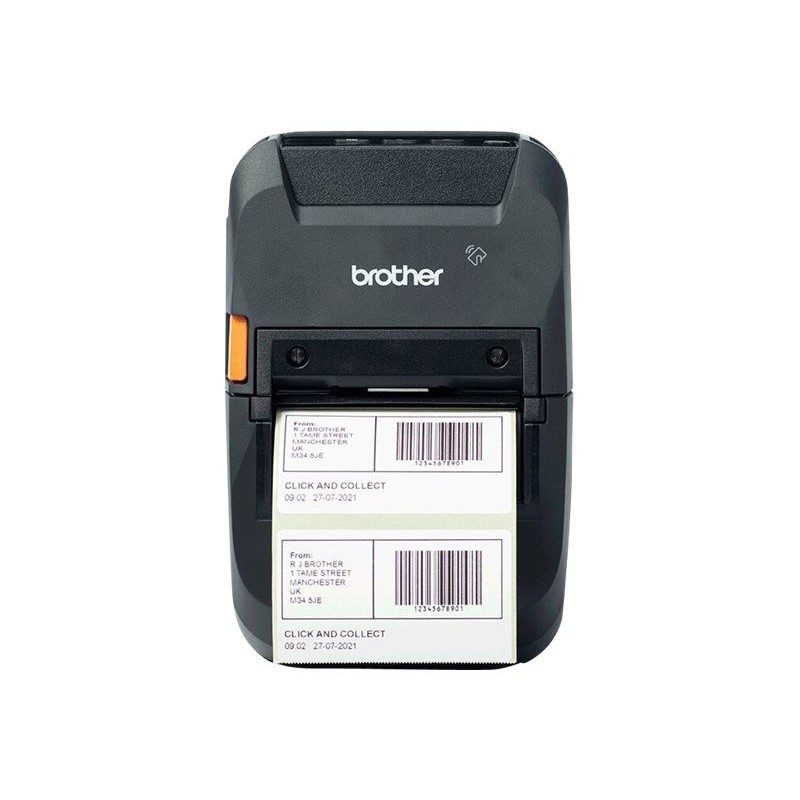 BROTHER RuggedJet RJ-3230BL Label printer direct thermal Roll 72mm 203dpi 127mm/sec USB NFC Bluetooth 5.0 BROTHER RuggedJet RJ-3230BL Label printer direct thermal Roll 72mm 203dpi 127mm/sec USB NFC Bluetooth 5.0