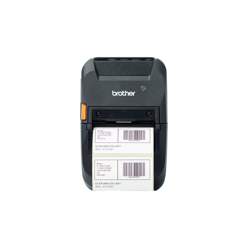 BROTHER RuggedJet RJ-3250WBL Label printer direct thermal Roll 72mm 203dpi 127mm/sec Wi-Fi NFC Bluetooth 5.0 USB-C BROTHER RuggedJet RJ-3250WBL Label printer direct thermal Roll 72mm 203dpi 127mm/sec Wi-Fi NFC Bluetooth 5.0 USB-C