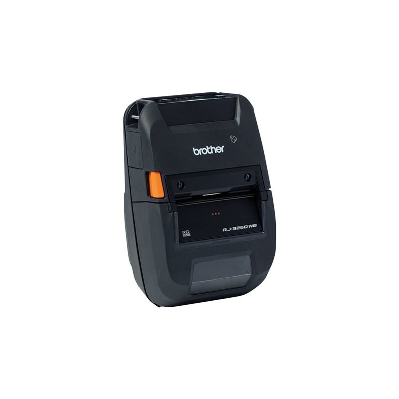 BROTHER RuggedJet RJ-3250WBL Label printer direct thermal Roll 72mm 203dpi 127mm/sec Wi-Fi NFC Bluetooth 5.0 USB-C BROTHER RuggedJet RJ-3250WBL Label printer direct thermal Roll 72mm 203dpi 127mm/sec Wi-Fi NFC Bluetooth 5.0 USB-C
