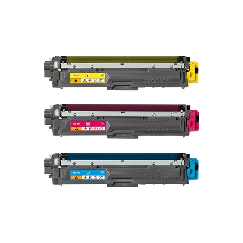 BROTHER TN241C/M/Y rainbow pack multi pack toners C/M/Y 1400pages/cartridge