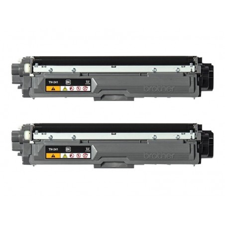 BROTHER TN241BK TWIN-pack black toners BK 2500pages/cartridge BROTHER TN241BK TWIN-pack black toners BK 2500pages/cartridge