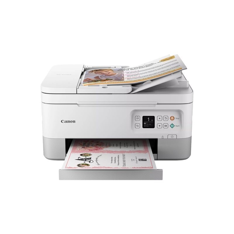 CANON PIXMA TS7451a white A4 13ppm MFP inkjet color printer