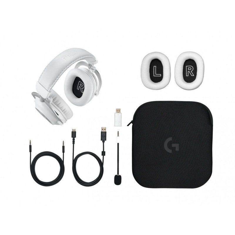 Słuchawki Pro X 2 Lightspeed Wireless 981-001269 Białe Słuchawki Pro X 2 Lightspeed Wireless 981-001269 Białe