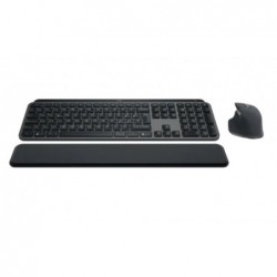 Klawiatura MX Keys S + mysz + podkładka Combo Graphite US 920-011614 