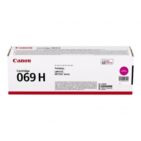 CANON Toner Cartridge 069 High yield Magenta CANON Toner Cartridge 069 High yield Magenta