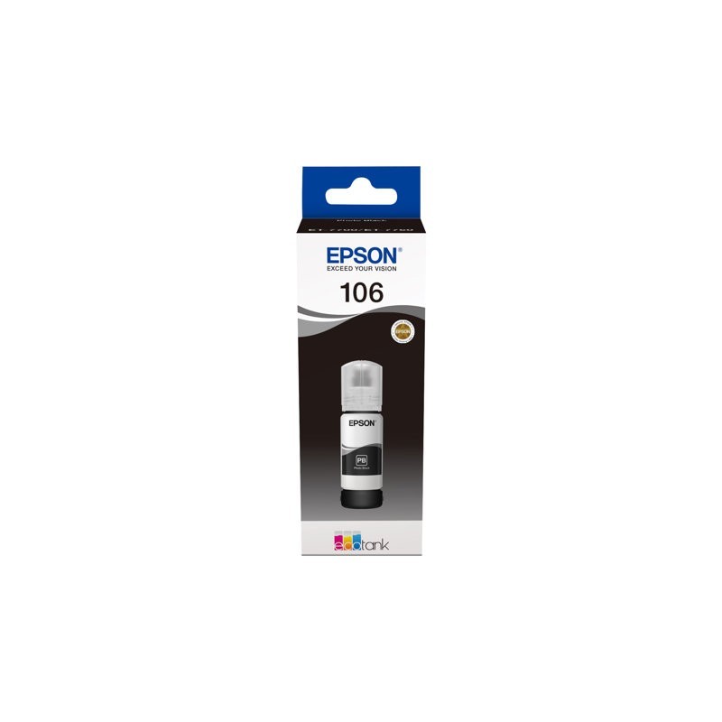 EPSON C13T00R140 Tusz Epson Photo Black 106 EcoTank L7160