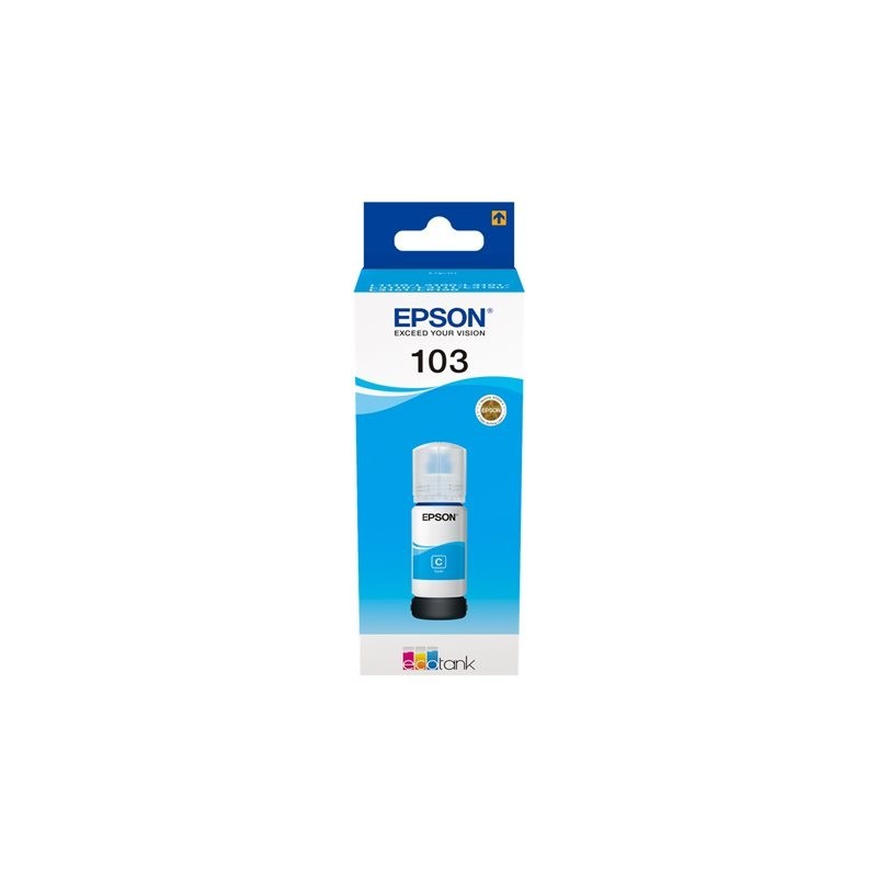 EPSON C13T00S24A Tusz Epson 103 Cyan 65 ml L3150/L31111/L3110