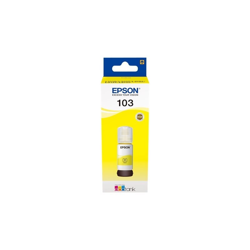 EPSON C13T00S44A Tusz Epson 103 Yellow 65 ml L3150/L31111/L3110