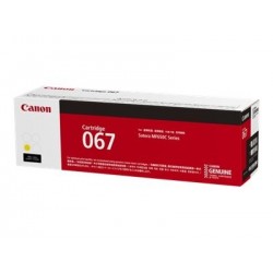 CANON Toner Cartridge 067 Yellow CANON Toner Cartridge 067 Yellow