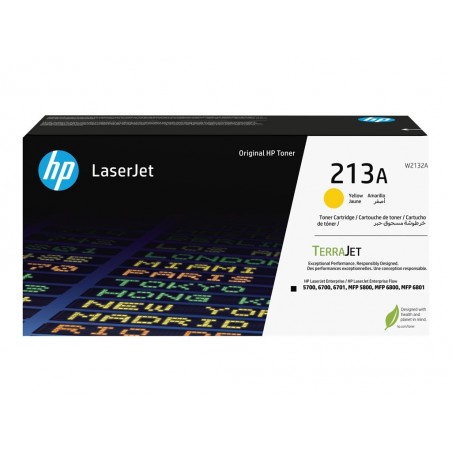 HP 213A Yellow Original LaserJet Toner Cartridge HP 213A Yellow Original LaserJet Toner Cartridge