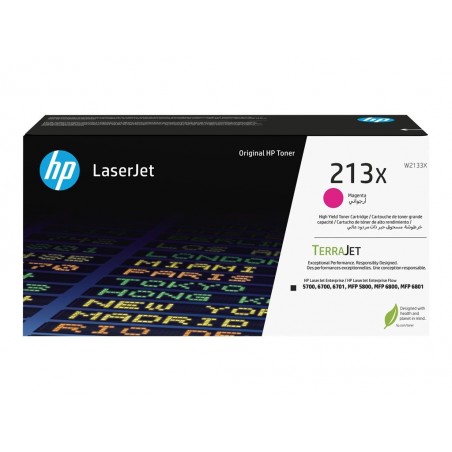 HP 213X Magenta Original LaserJet Toner Cartridge HP 213X Magenta Original LaserJet Toner Cartridge