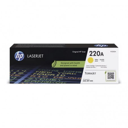 HP 220A Yellow Original LaserJet Toner Cartridge HP 220A Yellow Original LaserJet Toner Cartridge
