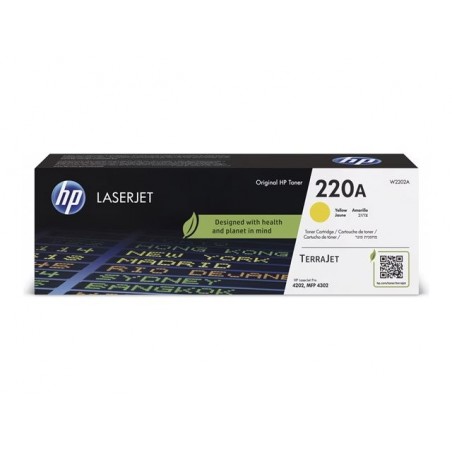 HP 220A Yellow Original LaserJet Toner Cartridge HP 220A Yellow Original LaserJet Toner Cartridge