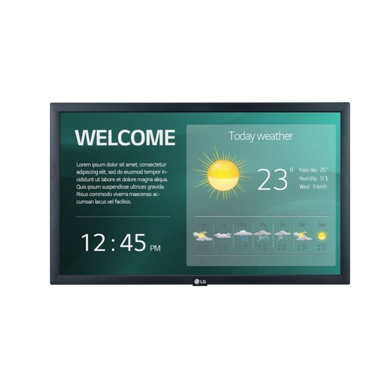 Monitor 22 cale 22SM3G 250cd/m2 16/7