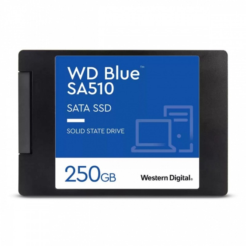 Dysk SSD Blue 250GB SA510 2,5 cala WDS250G3B0A Dysk SSD Blue 250GB SA510 2,5 cala WDS250G3B0A