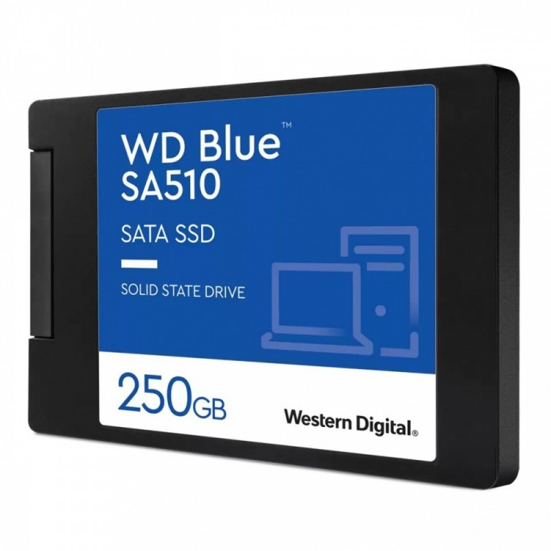 Dysk SSD Blue 250GB SA510 2,5 cala WDS250G3B0A Dysk SSD Blue 250GB SA510 2,5 cala WDS250G3B0A