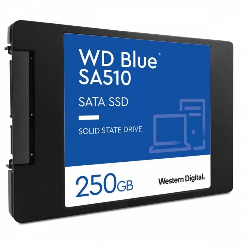 Dysk SSD Blue 250GB SA510 2,5 cala WDS250G3B0A Dysk SSD Blue 250GB SA510 2,5 cala WDS250G3B0A