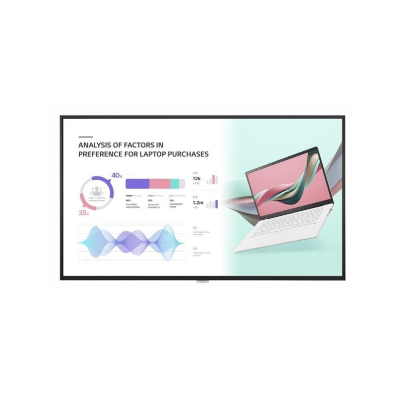 Monitor wielkoformatowy 49 cali 49UH5J-H IPS 500cd/m2 24/7 