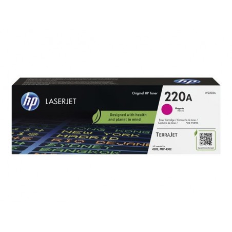 HP 220A Magenta Original LaserJet Toner Cartridge HP 220A Magenta Original LaserJet Toner Cartridge