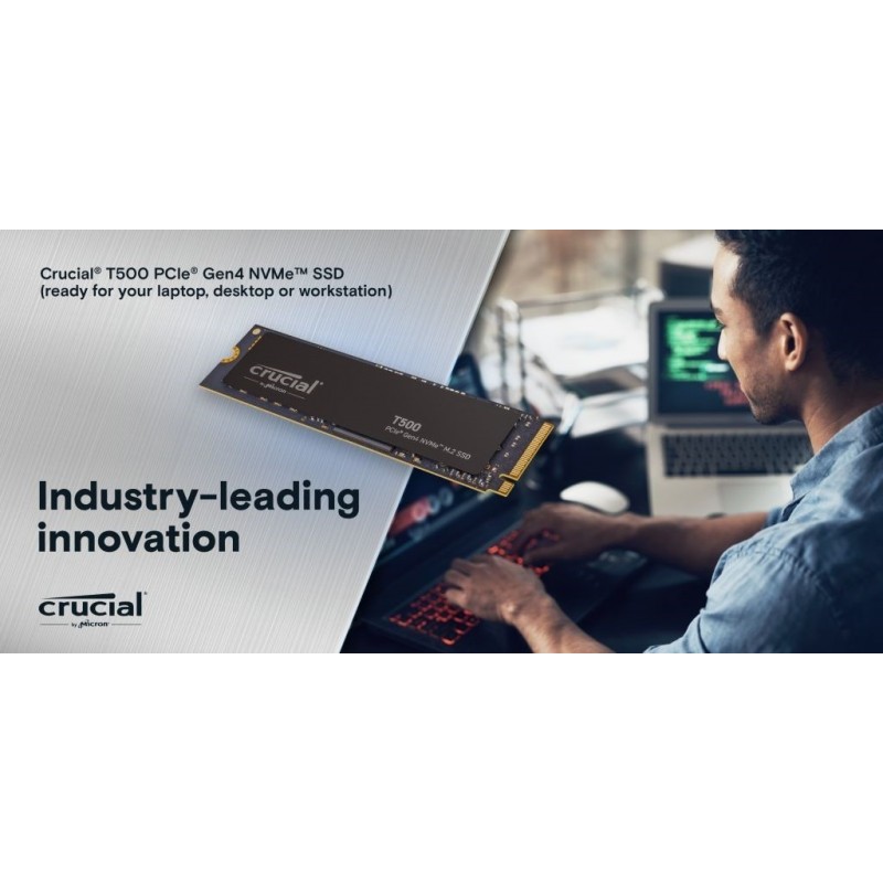 Dysk SSD T500 1TB M.2 NVMe 2280 PCIe40 7300/6800 Radiator Dysk SSD T500 1TB M.2 NVMe 2280 PCIe40 7300/6800 Radiator