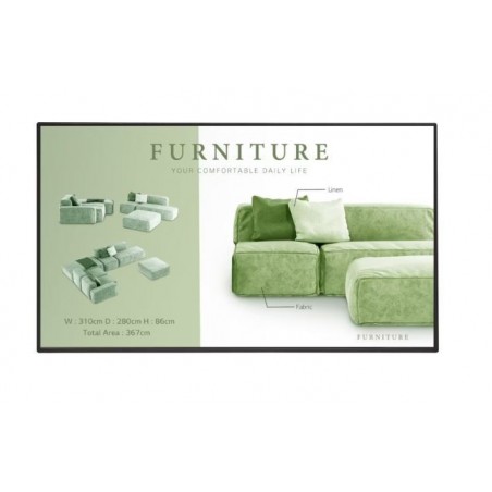 Monitor wielkoformatowy 65UM5N-H 500cd/m2 UHD 24/7 Monitor wielkoformatowy 65UM5N-H 500cd/m2 UHD 24/7