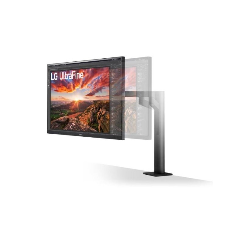 Monitor 27UN880P-B 27 cali IPS UHD 4K Ergo USB-C 