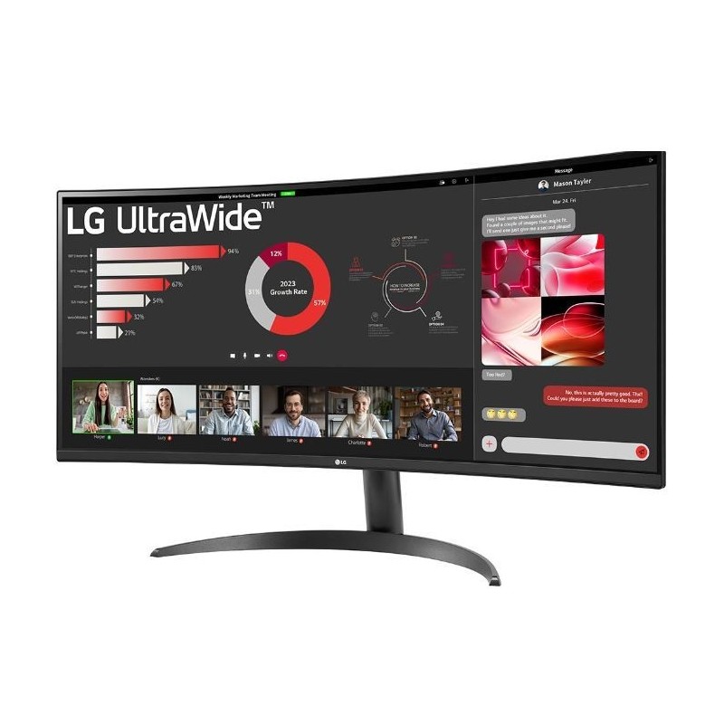 Monitor 34WR50QC-B Ultawide 34 cale WQHD 21:9 FreeSync 