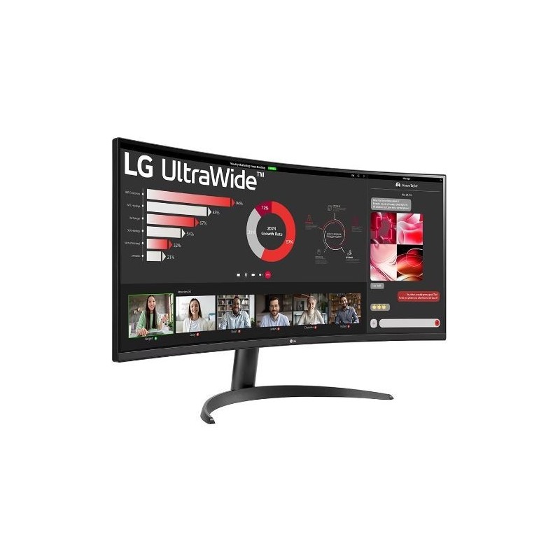 Monitor 34WR50QC-B Ultawide 34 cale WQHD 21:9 FreeSync 