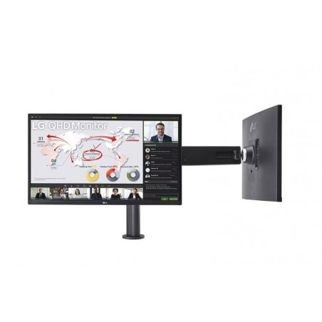 Monitor 27QP88DP-BS 27 cali QHD Ergo Dual Monitor 27QP88DP-BS 27 cali QHD Ergo Dual