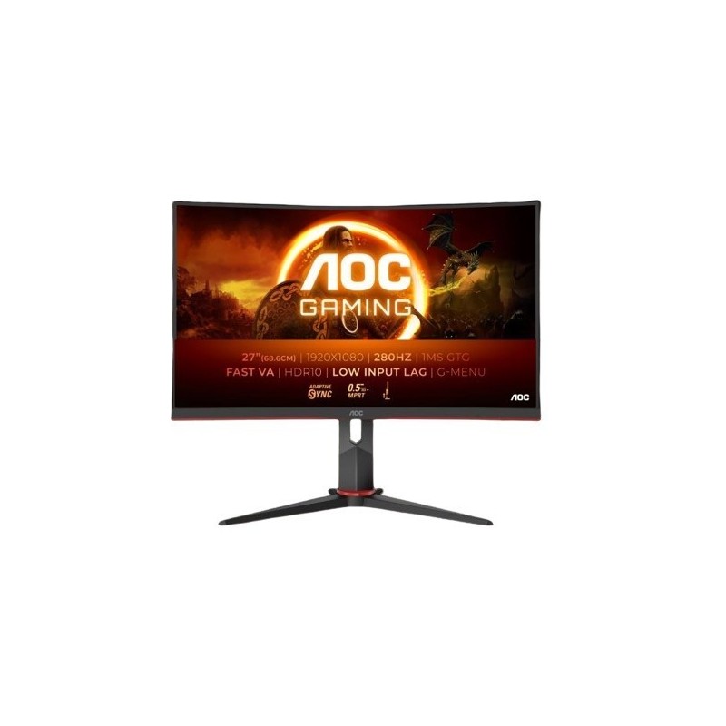 Monitor C27G2Z3 27 cali Zakrzywiony Fast VA 280Hz HDMIx2 DP HAS 
