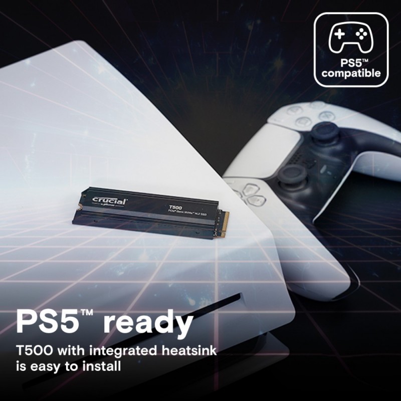 Dysk SSD T500 4TB M.2 NVMe 2280 PCIe 4.0 7000/6900 Radiator Dysk SSD T500 4TB M.2 NVMe 2280 PCIe 4.0 7000/6900 Radiator