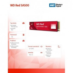 Dysk Red SSD 2 TB SN700 2280 NVMe M.2 PCIe