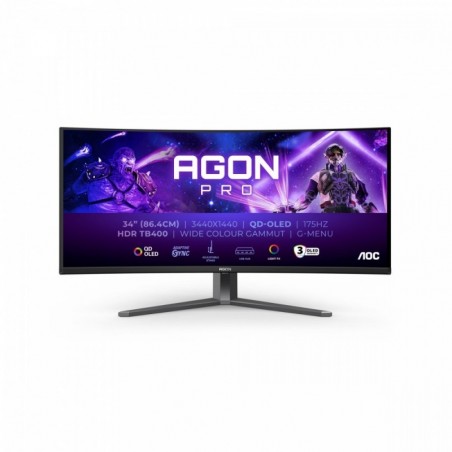 Monitor AG346UCD 34 cale 175Hz Curved QD-OLED HDMIx2 DP HAS Głośniki 