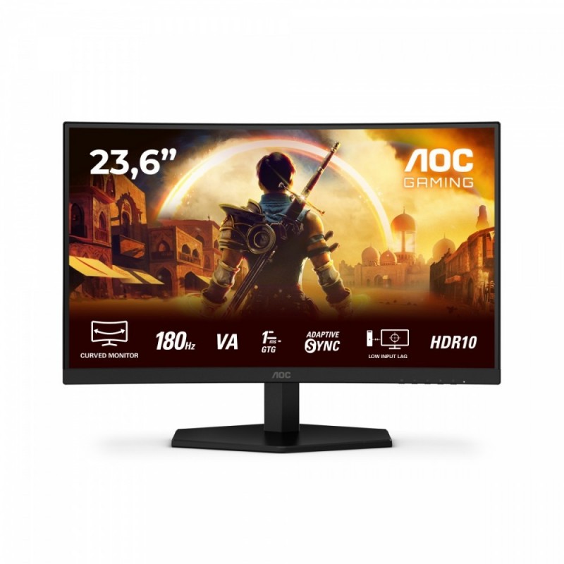 Monitor C24G42E 23.6 cala 180Hz Curved VA HDMIx2 DP Monitor C24G42E 23.6 cala 180Hz Curved VA HDMIx2 DP