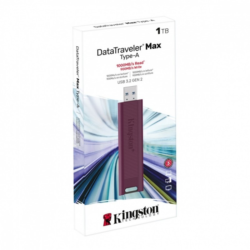 Pendrive Data Traveler MAX A 1TB USB-A 3.2 Gen2 
