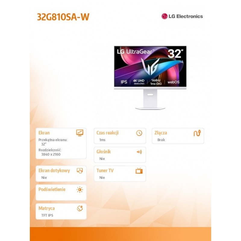 Monitor 32G810SA-W Monitor 32G810SA-W