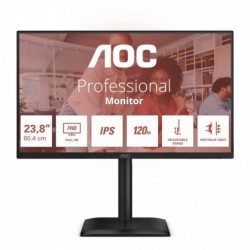 Monitor 24E4U 23.8 cala IPS 120Hz HDMI DP VGA Pivot Głośniki 