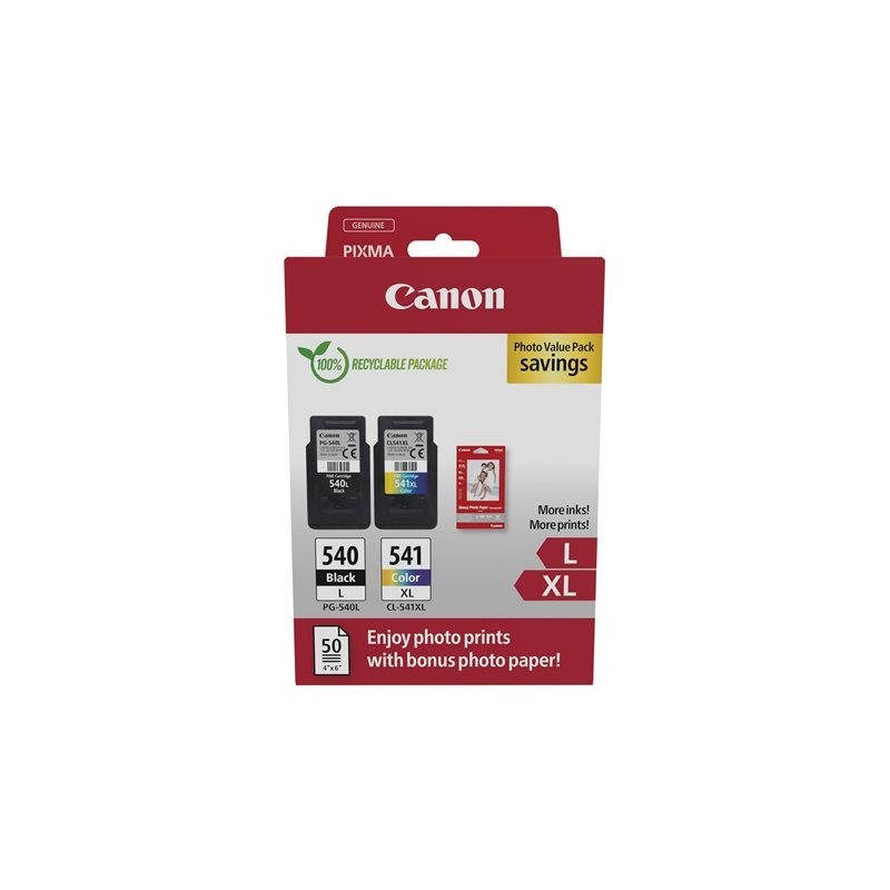 CANON PHOTO PACK PG-540L/CL-541XL Ink Cartridge CANON PHOTO PACK PG-540L/CL-541XL Ink Cartridge