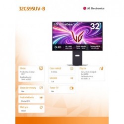 Monitor 32 cale 32GS95UV-B UHD UltraGear Monitor 32 cale 32GS95UV-B UHD UltraGear