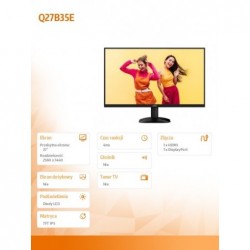 Monitor Q27B35E 27 cali IPS 75Hz HDMI DP