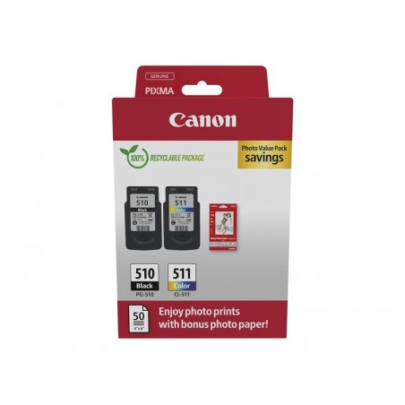 CANON PG-510/CL-511 Ink Cartridge PVP CANON PG-510/CL-511 Ink Cartridge PVP