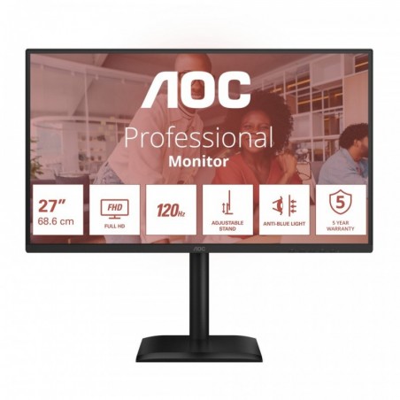 Monitor 27 cali 27E4CV IPS 120 Hz HDMI DP USB-C RJ45