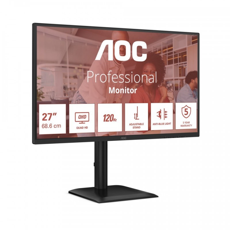 Monitor 27 cali Q27E4CV IPS 120Hz HDMI DP USB-C RJ45